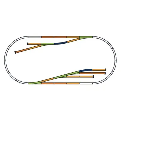 Piko 55330 Sada kolejí D (kusé koleje) / Měřítko: H0 (1:87) / od 14 let 