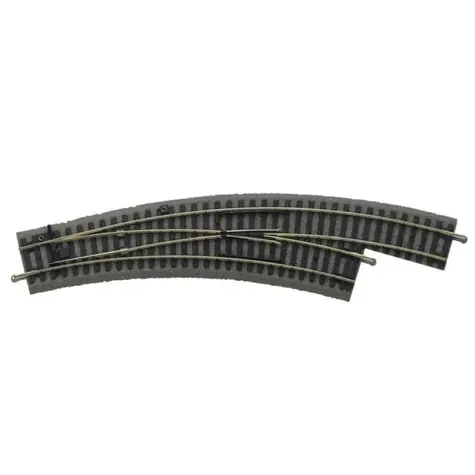 Piko 55423 Výhybka BWR oblouková (R3|R2) pravá s podložím / Měřítko: H0 (1:87) / Úhel: 30° / od 14 let 