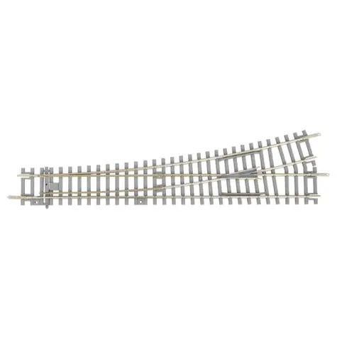 Piko 55170 Výhybka WL jednoduchá (G239WR9) levá s beton. pražci / Měřítko: H0 (1:87) / Úhel: 15° / od 14 let 