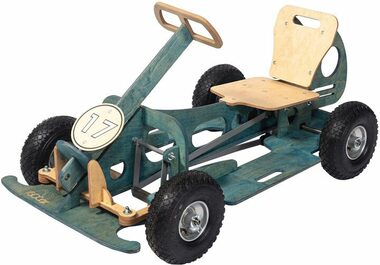 GOCar šlapací auto malé - modrá / Velikost S / Nosnost 50 Kg / od 3 let