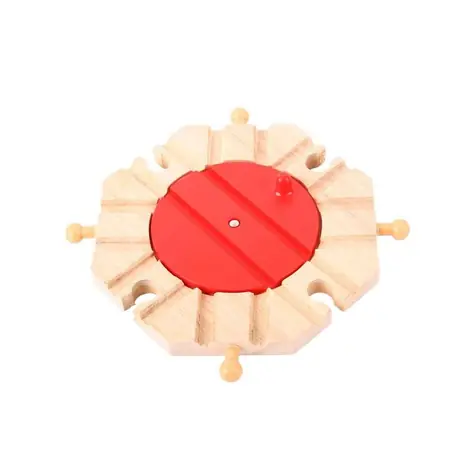 Bigjigs Rail Točna s 8 výjezdy / od 3 let