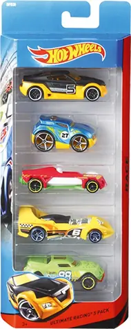 Mattel Hot Wheels Angličáky 5ks / 1:64 / od 3 let
