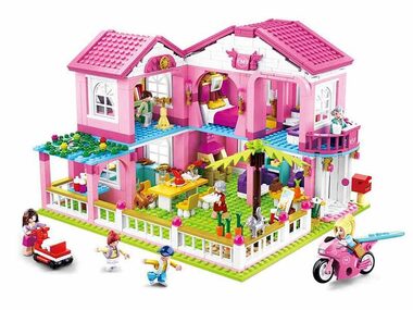 Sluban Girls Dream M38-B0721 Vila / LEGO - kompatibilní / Počet figurek|dílků: 7|896 / od 6 let