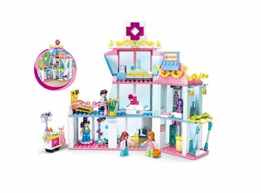 Sluban Girls Dream M38-B0799 Nemocnice / LEGO - kompatibilní / Počet figurek|dílků: 5|458 / od 6 let