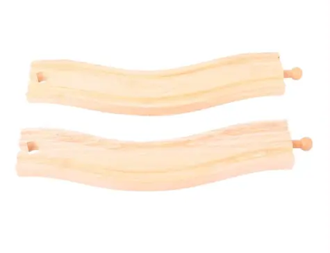 Bigjigs Rail Obloukové koleje 22cm 2ks / od 3 let