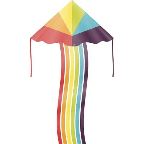 Vilac Létající drak Rainbow / Rozměry: 200x115 cm / od 3 let