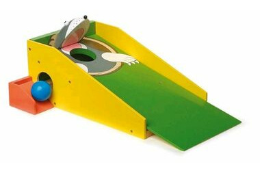 Small Foot Bláznivý minigolf Krtek otevřená pusa / od 3 let