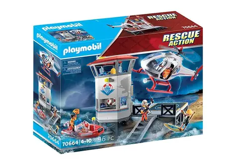 Playmobil® Action 70664 Mega Set - Pobřežní stráž / Počet dílků: 96 / od 4 let