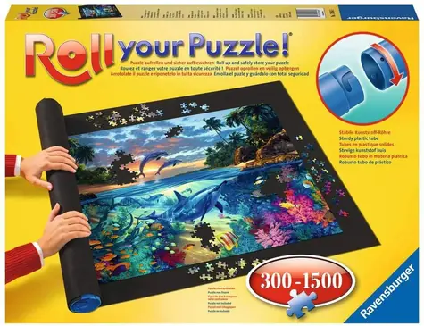 Ravensburger Sroluj si svoje Puzzle! / podložka pro puzzle / 100 x 60 cm / do 1500 dílků
