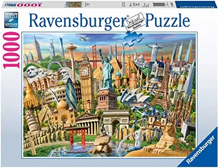 Ravensburger Památky metropolí / 1000 dílků  / od 14 let