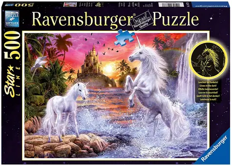 Ravensburger Jednorožci na řece / 500 dílků / od 10 let