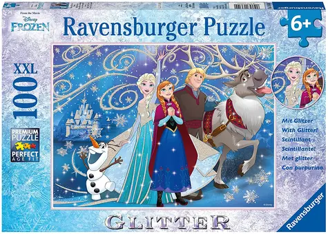 Ravensburger Disney Ledové království - třiptící se sníh / 100 dílků / od 6 let