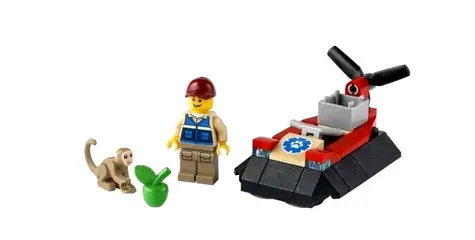 LEGO® City 30570 Záchranné vznášedlo / Počet dílků: 35 / od 5 let