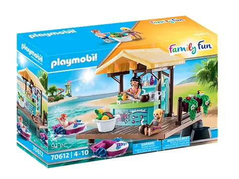 Playmobil® Family Fun 70612 Půjčovna šlapadel s barem / od 4 let