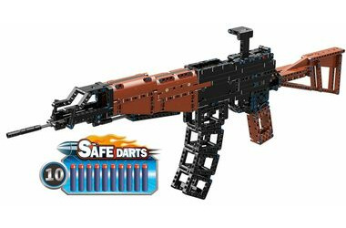 Qman Model Power 6006 AK-47 Assault rifle / Stavebnice / 658 dílků / od 6 let