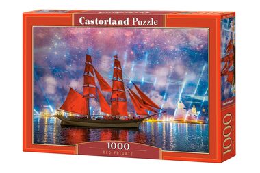 Castorland 104482 Červená fregata / 1000 dílků / od 9 let