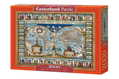 Castorland 200733 Mapa světa / 2000 dílků / od 9 let