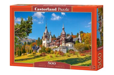 Castorland 53292 Zámek Peles, Rumunsko / 500 dílků / od 9 let