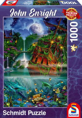 SCHMIDT Puzzle Potopený poklad / 1000 dílků / od 12 let