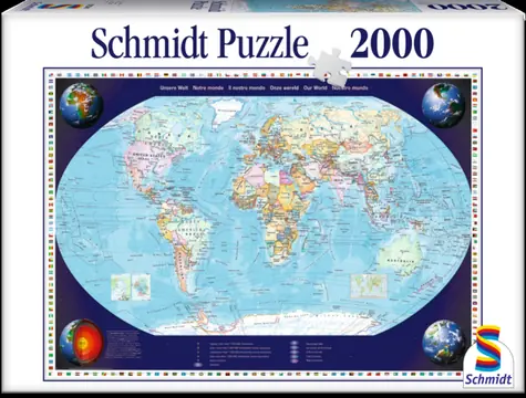 SCHMIDT Puzzle Náš svět / 2000 dílků / od 12 let