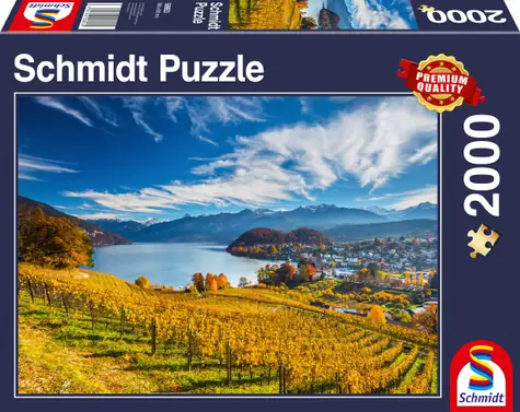 SCHMIDT Puzzle Vinohrady / 2000 dílků / od 12 let