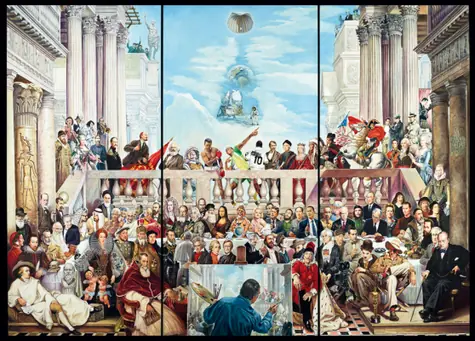 SCHMIDT Puzzle Tak pomíjí světská sláva / 3000 dílků / od 12 let