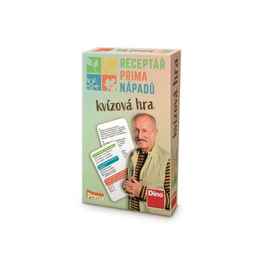 DINO Receptář prima nápadů - kvízová hra / Délka hry: 20 minut / Počet hráčů: 1-10 / od 10 let
