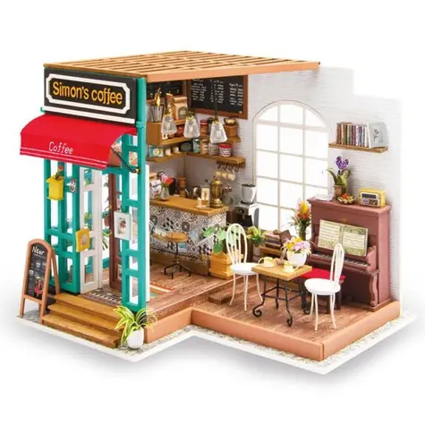 RoboTime miniatura domečku Kavárna / od 14 let
