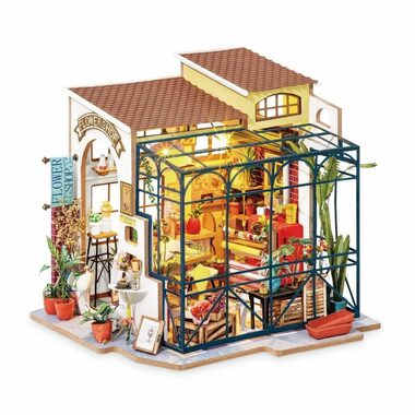 RoboTime miniatura domečku Květinářství / od 14 let