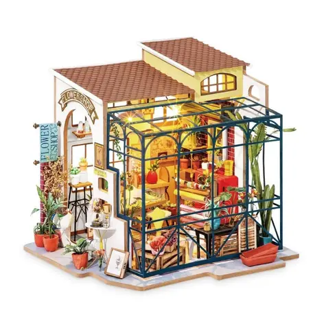 RoboTime miniatura domečku Květinářství / od 14 let