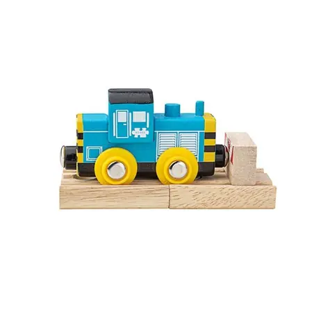 Bigjigs Rail Dřevěný vláček Shunter / od 3 let