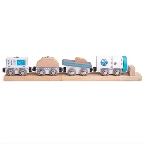 Bigjigs Rail Dřevěný důlní vlak / od 3 let