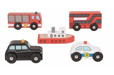 Bigjigs Rail Městská auta / od 3 let