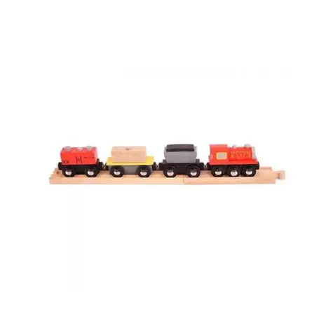 Bigjigs Rail Nákladní vlak + koleje / od 3 let