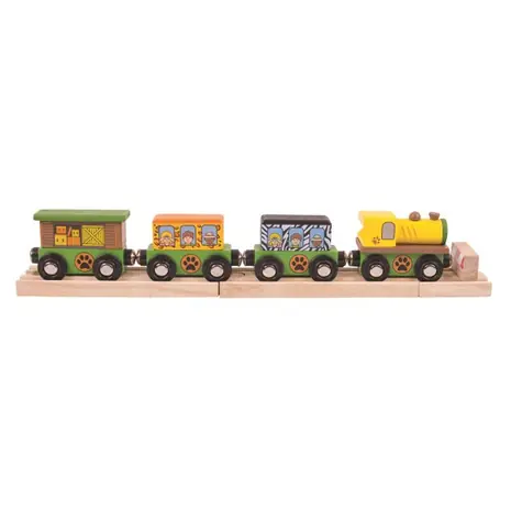 Bigjigs Rail Vláček Safari / od 3 let