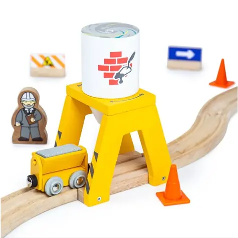 Bigjigs Rail Silo s cementem / od 3 let
