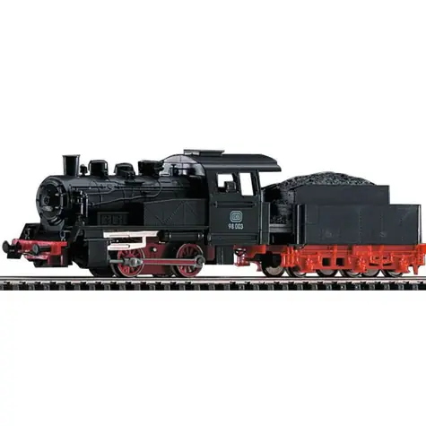 Piko 50501 Parní lokomotiva BR 98 s tendrem DB III / Měřítko:H0 (1:87) / Délka: 202mm / Rádius: 358 mm / 14 let 