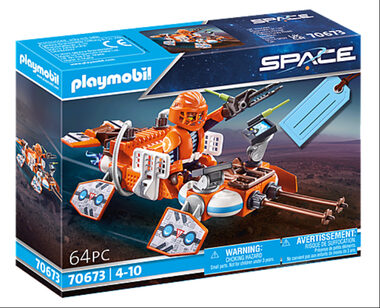 Playmobil® Space 70673 Dárkový set "Space Speeder" / Počet dílků: 64 / od 4 let
