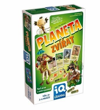 Granna Planeta zvířat / Dětská hra / Počet hráčů: 2–6 / od 8 let
