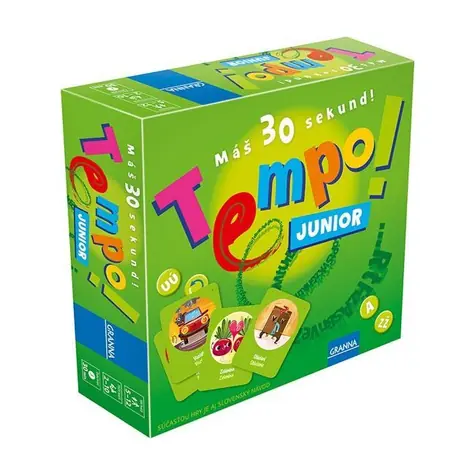 Granna Tempo! Junior / Dětská hra / Počet hráčů: 2–10 / od 5 let