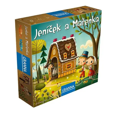 Granna Jeníček a Mařenka / Rodínná hra / Počet hráčů: 2-4 / od 6 let