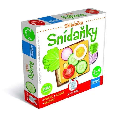 Granna Snídaňky / Rodínná hra / Počet hráčů: 1-4 / od 2 let