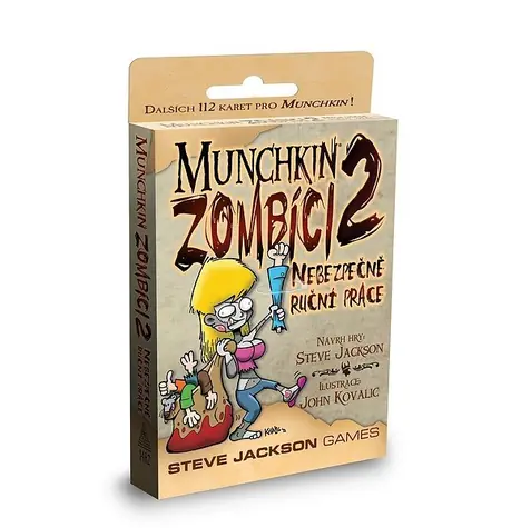 ADC Blackfire Munchkin Zombíci 2 / Délka hry: 60 - 90 minut / Počet hráčů: 3 - 6 / od 10 let