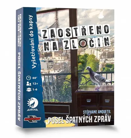 Zaostřeno na zločin - Posel špatných zpráv / Délka hry: 60 minut / Počet hráčů: 1 - 6 / od 14 let