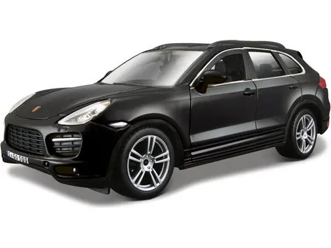 Bburago Plus Porsche Cayenne Turbo / měřítko 1:24 / od 3 let / černá