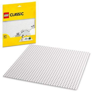 LEGO® Classic 11026 Bílá podložka na stavění / Počet dílků: 1 / od 4 let