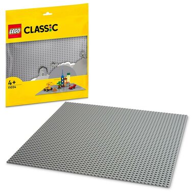 LEGO® Classic 11024 Šedá podložka na stavění / Počet dílků: 1 / od 4 let