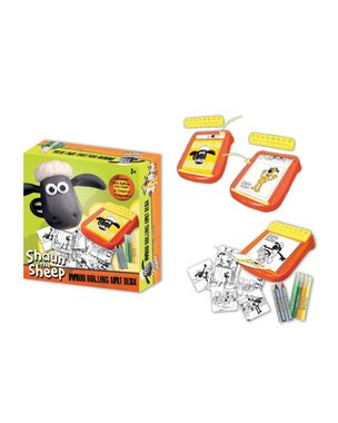 Shaun the Sheep - Rolovací omalovánky s pastelkami Ovečka Shaun / od 3 let