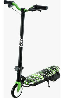 Eljet Dětská elektrická koloběžka Drago zelená / 120 W / Rychlost: 12 km-h / Dojezd: 10 km / Nosnost: 65 kg