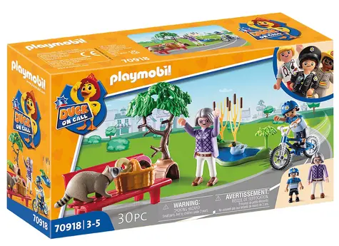 Playmobil® DUCK ON CALL 70918 Chyťte zloděje! / Počet dílků: 30 / od 3 let